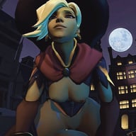 Witch Mercy Night Fuck POV (A XXX Parody) xxx