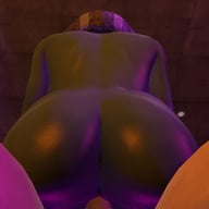 Mass Effect Tali cowgirl CGI Girl FantasySFM vr porn video vrporn.com virtual reality