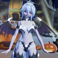 Sex &amp; Dance - Vocaloid - Happy Halloween CGI Girl Lewd FRAGGY vr porn video vrporn.com virtual reality