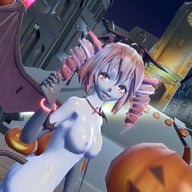 Sex &amp; Dance - Vocaloid - Happy Halloween CGI Girl Lewd FRAGGY vr porn video vrporn.com virtual reality