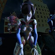 The Overwatch Monster Mash CGI Girl DarkDreams vr porn video vrporn.com virtual reality