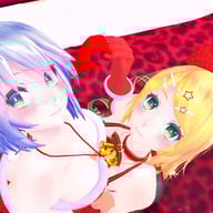 Vocaloids - Xmas Special Present CGI Girl Lewd FRAGGY vr porn video vrporn.com virtual reality