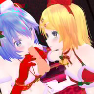 Vocaloids - Xmas Special Present CGI Girl Lewd FRAGGY vr porn video vrporn.com virtual reality
