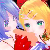 Vocaloids - Xmas Special Present CGI Girl Lewd FRAGGY vr porn video vrporn.com virtual reality