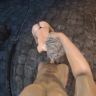 The Fire Keeper Tends To The Ashen One DarkDreams Firekeeper vr porn video vrporn.com virtual reality