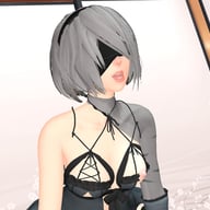Nier Automata - 2B Reverse Riding Lewd FRAGGY 2B vr porn video vrporn.com virtual reality
