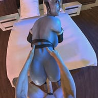 Mass Effect - Liara's So Eager To Please DarkDreams vr porn video vrporn.com virtual reality