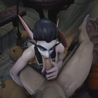 World Of Warcraft - A Dark Elf's Favor (A XXX Parody) pov porn
