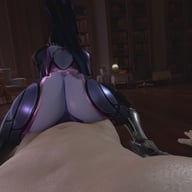 Widowmaker Reverse Cowgirl (Loop3) with sound Cawneil vr porn video vrporn.com virtual reality