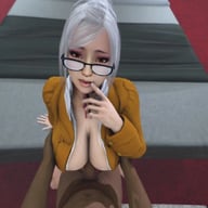 Meiko Shiraki Titty Fuck (Black) -Prison School Laosduude vr porn video vrporn.com virtual reality