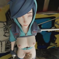 Tracer VR Clit Rub (With sound) Pup's Smut cgi girl vr porn video vrporn.com virtual reality