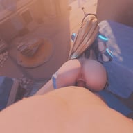 Nova Widowmaker from behind (A XXX Parody) full video