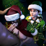 Overwatch - Mei's Favorite Candy Cane DarkDreams vr porn video vrporn.com virtual reality