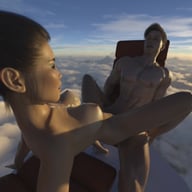 Is This What You Wanted II: Mile High Hall Pass CGI SkinRays vr porn video vrporn.com virtual reality