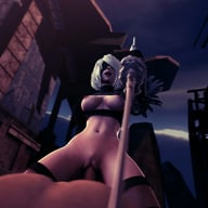 Nier: Automata - 2B Recharging on Top DarkDreams vr porn video vrporn.com virtual reality