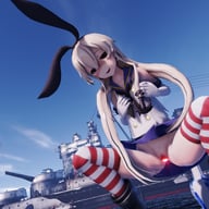 Kantai Collection - Shimakaze Live Fire Dildo Lewd FRAGGY vr porn video vrporn.com virtual reality
