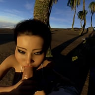 Last Blowjob of the Summer (CGI Tropical BJ + Swallow) SkinRays vr porn video vrporn.com virtual reality