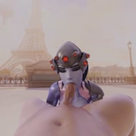 Widowmaker - Blowjob RapidBananaCannon vr porn video vrporn.com virtual reality