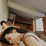 Tifa and Lara - Blowjob and Feetjob LewdVROfficial vr porn video vrporn.com virtual reality