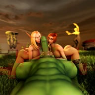 World of Warcraft - The Warchief's Really Big Hammer DarkDreams vr porn video vrporn.com virtual reality