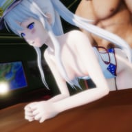 Azur Lane - Enterprise Fucked On the Table Lewd FRAGGY vr porn video vrporn.com virtual reality