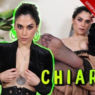 Mouthwatering Chiara Smokes A Cigarette And Takes Off Her Stockings VRFootFetish Chiara vr porn video vrporn.com virtual reality