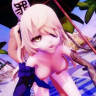 Genshin Impact - Fischl Sunset Sex Lewd FRAGGY vr porn video vrporn.com virtual reality