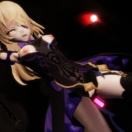 Genshin Impact - Fischl Chained Pleasure Lewd FRAGGY vr porn video vrporn.com virtual reality