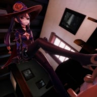 Genshin Impact - Mona Standing Footjob Lewd FRAGGY vr porn video vrporn.com virtual reality