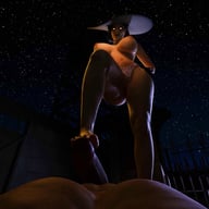 Tall RE Vampire Lady Footjob VRAnimeTed vr porn video vrporn.com virtual reality