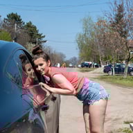 Darya & Brad - Teen hitchhiker fucks for money Darya VRStars vr porn video