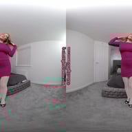 Siobhan Dress With White Glossy Tights porn