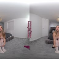 Siobhan Dress With White Glossy Tights hd vr porn video