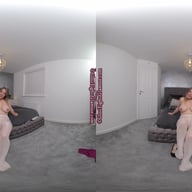 Siobhan Dress With White Glossy Tights 3d vr porn video
