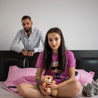 Zoe Foxxy - Horny Step Daughter wants to feel her Step Father's Cock Zoe Foxxy VRStars vr porn video