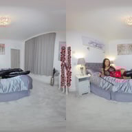 Kay in Tight PVC Mini-skirt Kay StrictlyGlamourVR vr porn video