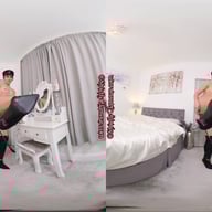 MLS Mesh Wet Look Body Suit StrictlyGlamourVR vr porn video