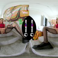 Tights Fetish Nude Virtual Reality Video With Young Model Blizard FeelmeVR vr porn video