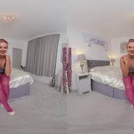 Pin Up Girl Monika Lara Smith GlossTightsGlamourVR vr porn video