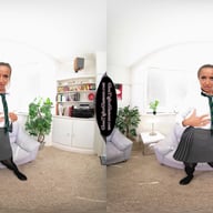 Lara Lee In CU Outfit With Black Glossy Tights JOI GlossTightsGlamourVR vr porn video