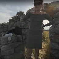 Hot Tattoo Model Brille Masturbating With Dildo And Hitachi Vibrator In Ancient Ruins Risky Public VRgoddess vr porn video