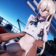 Kantai Collection - Shimakaze Cowgirl Ship Riding Lewd FRAGGY vr porn video