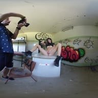 360VR Video Nude Fetish Photosession Backstage With Sascha FeelmeVR vr porn video