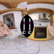 VR180 Lina Masturbates While Watching Porn FeelmeVR vr porn video
