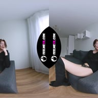 VR180 Long Legs Teen Lola With Wet Panties Masturbates FeelmeVR vr porn video