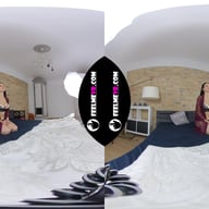 Zhane Sexy Busty Babe Nude Photosession Backstage FeelmeVR vr porn video