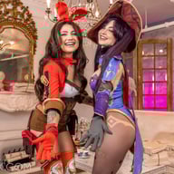 Genshin Impact Amber & Mona (A XXX Parody) VRConk vr porn video