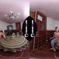 Lina Eats A Donut And Masturbates In The Kitchen Vr180 FeelmeVR vr porn video