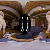 VR180 Sexy Blonde Teen Miturasu Lapdance FeelmeVR vr porn video