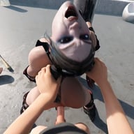 Fuck Harley Quinn in Public Before the Police Arrive - Laughing, Standing Doggy style, Busted VReal_18K vr porn video